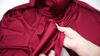 Трикотаж джерси  шерсть с вискозой красный AL6461