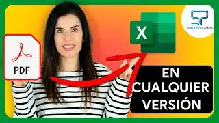 Descubre cómo CONVERTIR TABLAS de PDF a Excel con 2 clics ✅ con cualquier versión de Excel