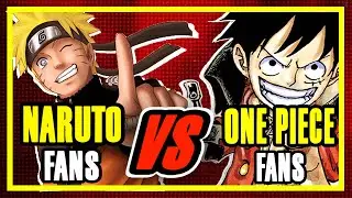 Fans de ONE PIECE VS Fans de NARUTO (Termina mal)