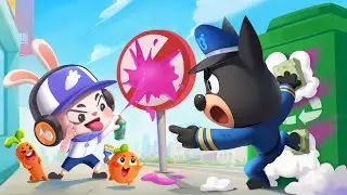 Graffiti Pranks | Cartoons for Kids | Safety Rules | Sheriff Labrador Police Cartoon