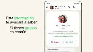 Cómo protegerte de los mensajes y los contactos sospechosos | WhatsApp