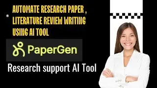 Automate Research Paper & Literature Review Writing using AI Tool | PaperGen AI | Research Support