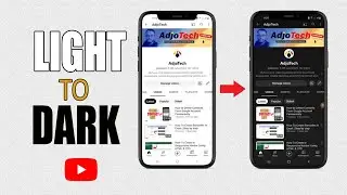 How to Switch from Light to Dark Mode on YouTube