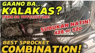 BEST SPROCKET COMBINATION 12T/42T GAANO BA KALAKAS SA KARGAHAN? SUBUKAN NATIN!