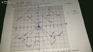 DESCRIBING A TRANSFORMATION FULLY, TRANSLATION, REFLECTION, ROTATION AND ENLARGEMENT