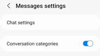 Fix samsung message chat settings not working problem 2022  | samsung chat settings not working