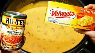 How To Make: Velveeta Rotel Dip - EASY cheese dip