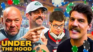 Taylor Lewan & Dana White Gamble Over 1 MILLION DOLLARS + BTS Of UFC 303 & Power Slap