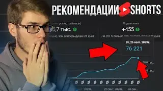 100 000 Просмотров - это ЛЕГКО! Shorts Рекомендации Как раскрутить YouTube ШОРТС канал?