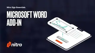 Nitro Sign: Microsoft Word Add In