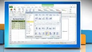 How to make a bar graph in Excel 2010