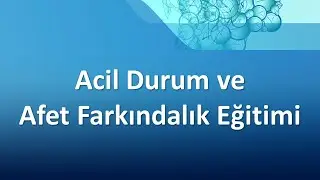 Acil Durum ve Afet Farkındalık Eğitimi Dersi Çözümlü Sınav Soruları | ✅ Yüksek Not Almak Daha Kolay