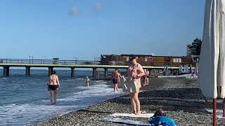 23.06.2023. Погода в Сочи в июне.Смотри на Чёрное море каждый день.