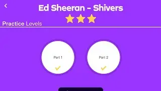 Ed Sheeran - Shivers | Simply Piano Essentials 2 | Screen Recording