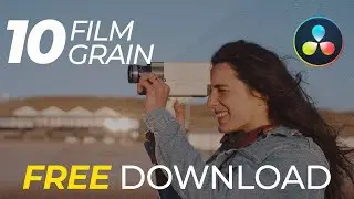 10 Free 4K Film Grain + Tutorial | GrainX 4K Film Grain | The Resolve Store