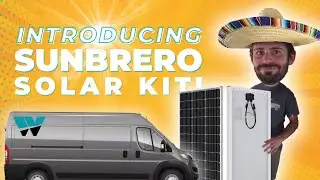 Charge Up Your Camper Van with Wayfarer's Sunbrero Solar Charging Kit