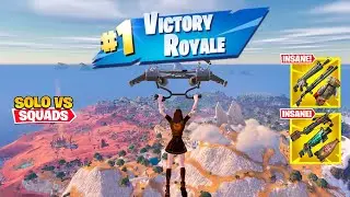 107 Kill Solo Vs Squads Wins Full Gameplay (Fortnite Season 3 Ps4 Controller)