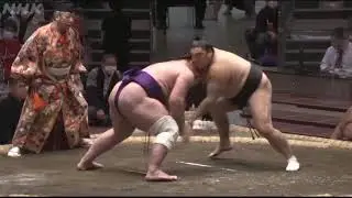 Tochinoshin vs Okinoumi - Hatsu Basho - 11.01.2021