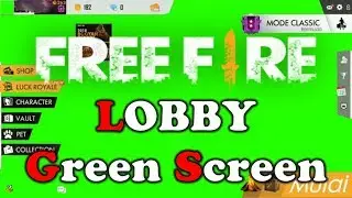 GARENA FREE FIRE LOBBY GREEN SCREEN | indonesia version