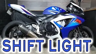 How to Set Suzuki GSXR Shift light! | Easy