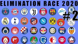 Champions League Elimination Marble Race 2020 Episode 2 in Algodoo / Marble Race King