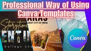 01- How to Use Canva Templates Professionally | Canva Tutorial | Canva Full Course for Beginners