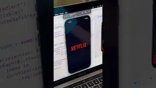 Bringing ‘Netflix onboard screen’ to life with some simple coding magic using #swiftui #shorts