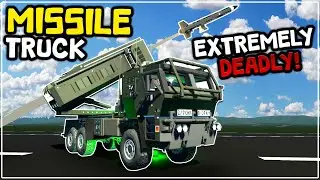 Firing SUPER DEADLY MISSILES At ENEMY JETS And TANKS In Stormworks!