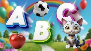 Fun Alphabet Song for Kids | Learn ABCs with Music & Colorful 3D Animation!