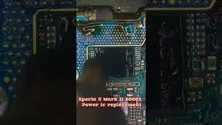 Xperia 5 Mark II SOG02 no power dead power ic problem #mobilerepair #smartphone #summervibes