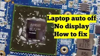 How To Fix A Laptop With Auto Shut Off And No Display | free solution