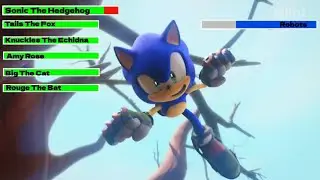 Sonic Prime (2022) Trailer with healthbars