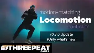 MMLC for Unity - v0.3.0 Release - What's New - Motion-Matching Locomotion Controller