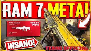 RAM 7 ZERO RECUO É META INSANO NO WARZONE 3!!!!!!!! MELHOR CLASSE RAM 7 WARZONE 3 MELHOR LOADOUT