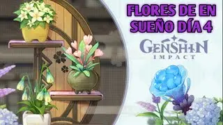 CUARTO DÍA DEL EVENTO FLORES DE ENSUEÑO CONSIGUE HONGO MARINO GENSHIN IMPACT ESPAÑOL