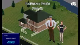 Professor Pants Moves In [Sims 1 Complete Collection] [Longplay #1] [No Commentary]