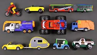 Learning Street Vehicles for Kids #9 - Cars and Trucks by Hot Wheels, Matchbox, Tomica トミカ, Siku