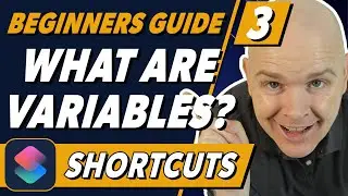 How to use Variables in Shortcuts App on Mac