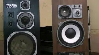 Две старые колонки Амфитон 50АС-022 & Yamaha NS-1000 MONITOR