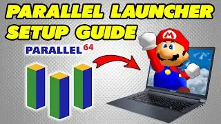 EASY Parallel Launcher Setup Guide 2024! Nintendo 64 Emulator for PC! (N64)