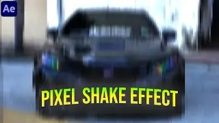 Pixel Shake Effect in After Effects