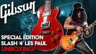 Unboxing the BRAND NEW Gibson Slash Les Paul Limited '4' Edition!