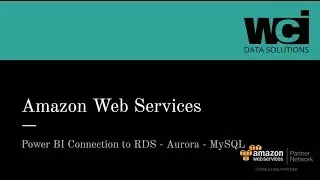 AWS - Power BI to RDS Aurora MySQL