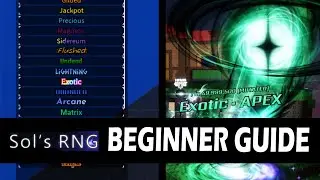 SOLS RNG BEGINNERS GUIDE (Sol's RNG)