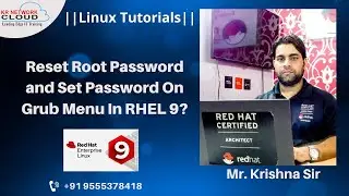 Reset root password using single User Mode and Set password on GRUB menu in RHEL-9 in Hindi | RHEL-9