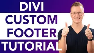 Divi Theme | Custom Footer Tutorial