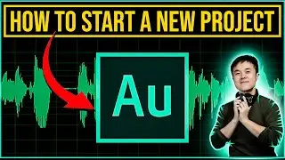 Adobe Audition  Lesson 2 - How To Start A New Project On Adobe Audition