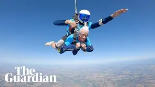 102-year-old military veteran becomes Britain's oldest skydiver