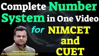 Computer Awareness for NIMCET and CUET Exam  | Number System in One Video | 1's and 2's Complement