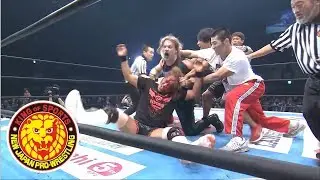 Jericho sheds blood in Fukuoka again! His brutal assault on Naito!!